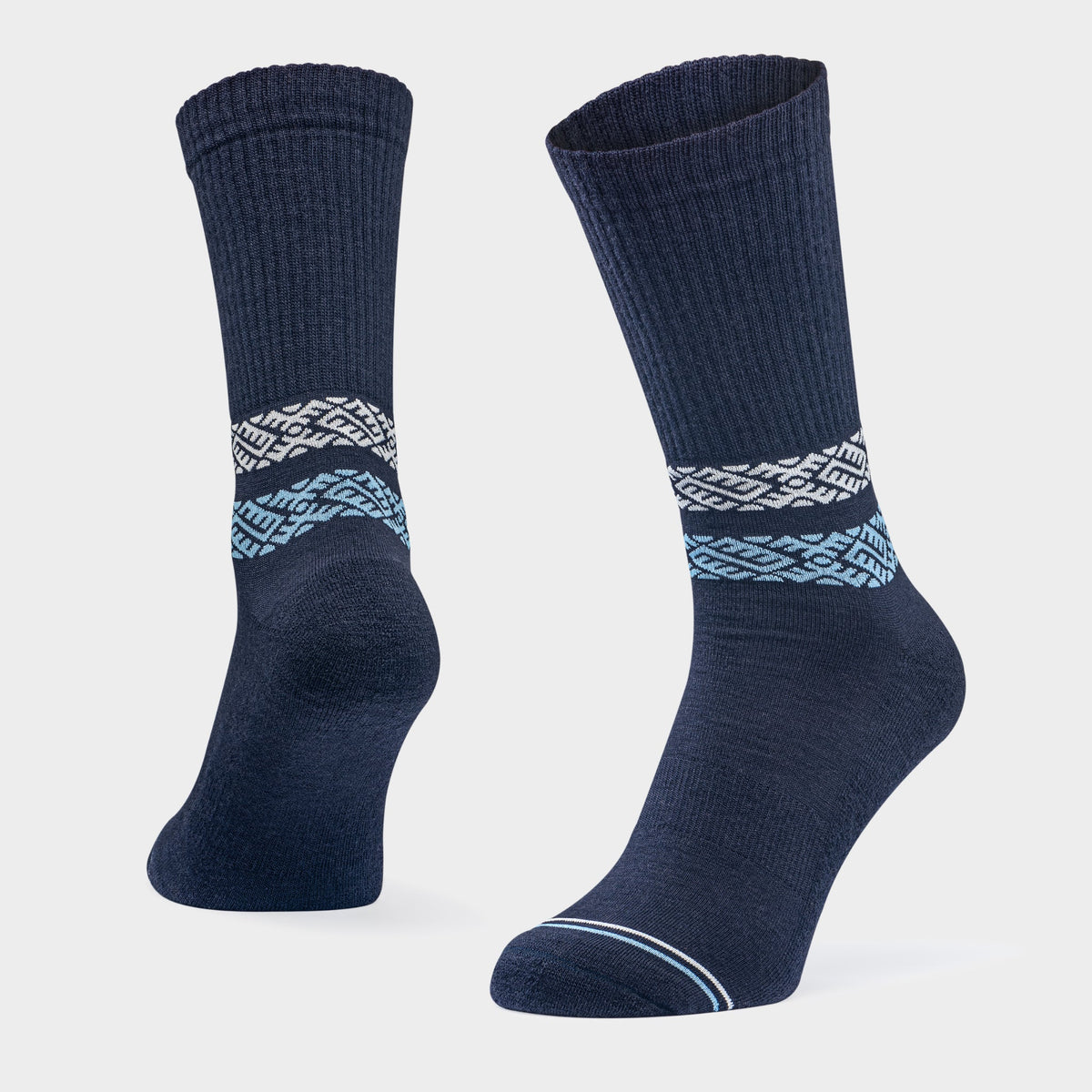 Everyday Merino Wool Socks, Unisex - Blue