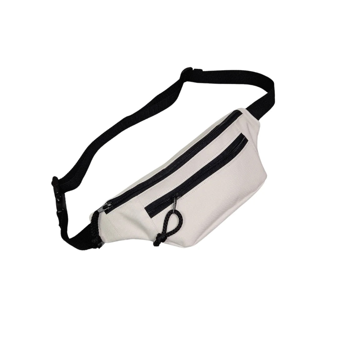 Classic waist bag — WHITE - Wandelaar Adventures