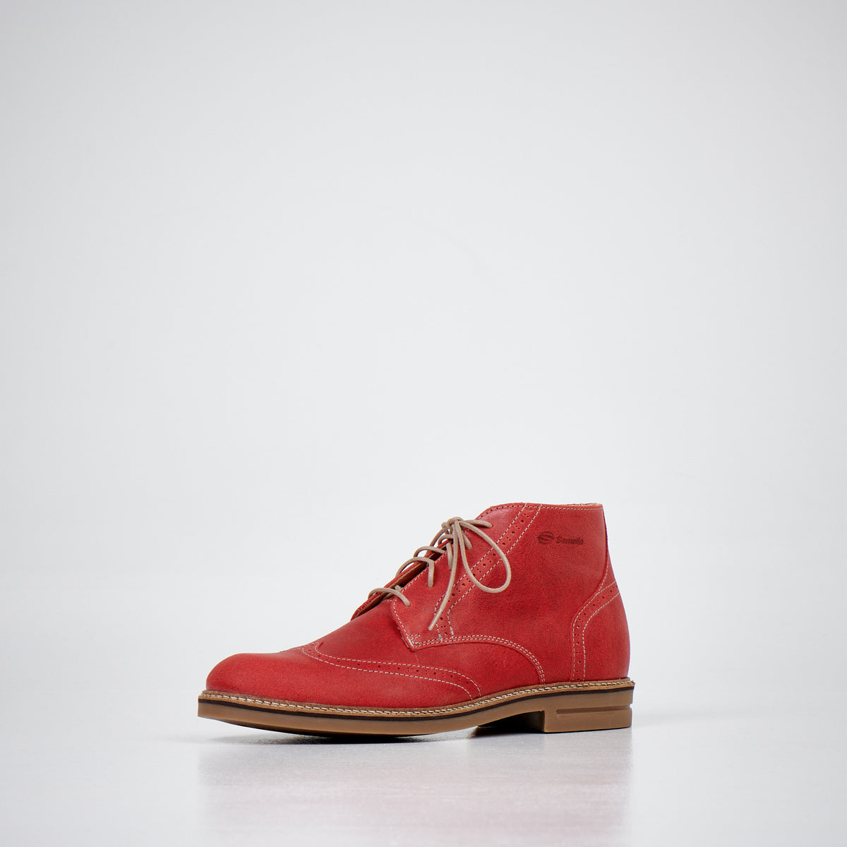 Red Ankle Boots 424 - Wandelaar Adventures