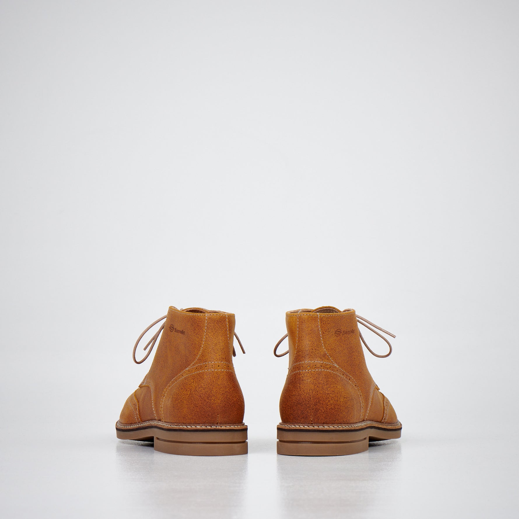 Light Brown Ankle Boots 424 - Wandelaar Adventures