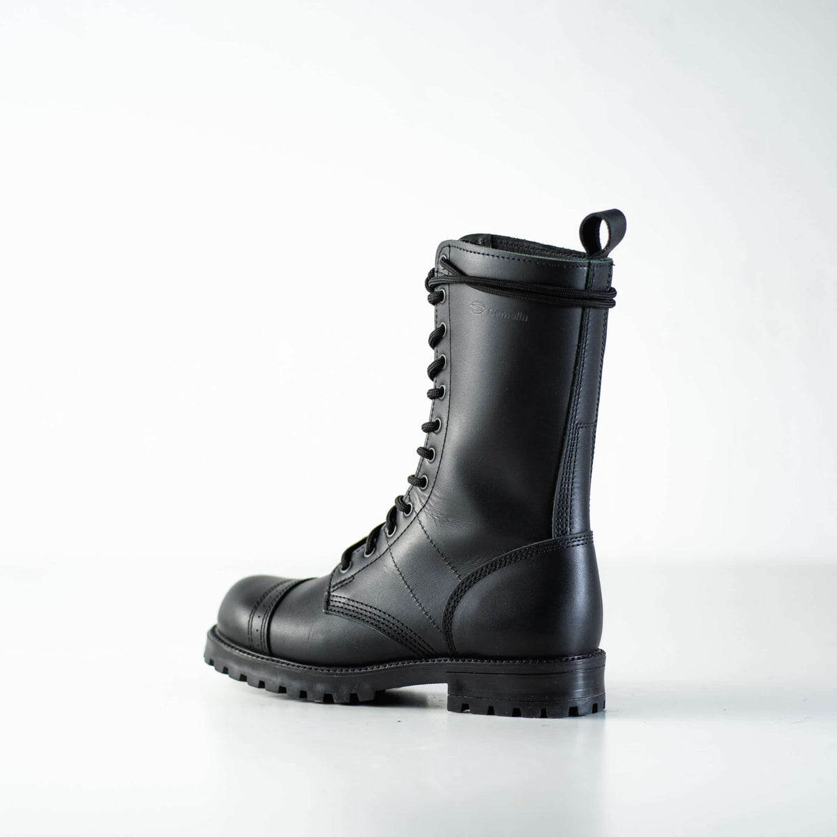 516 aka High Aviator Boots - Black - Wandelaar Adventures