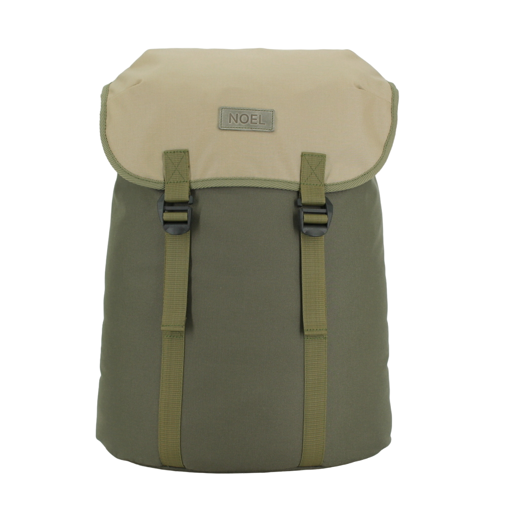 Cafe Backpack with G-hook - Khaki & Beige - Wandelaar Adventures