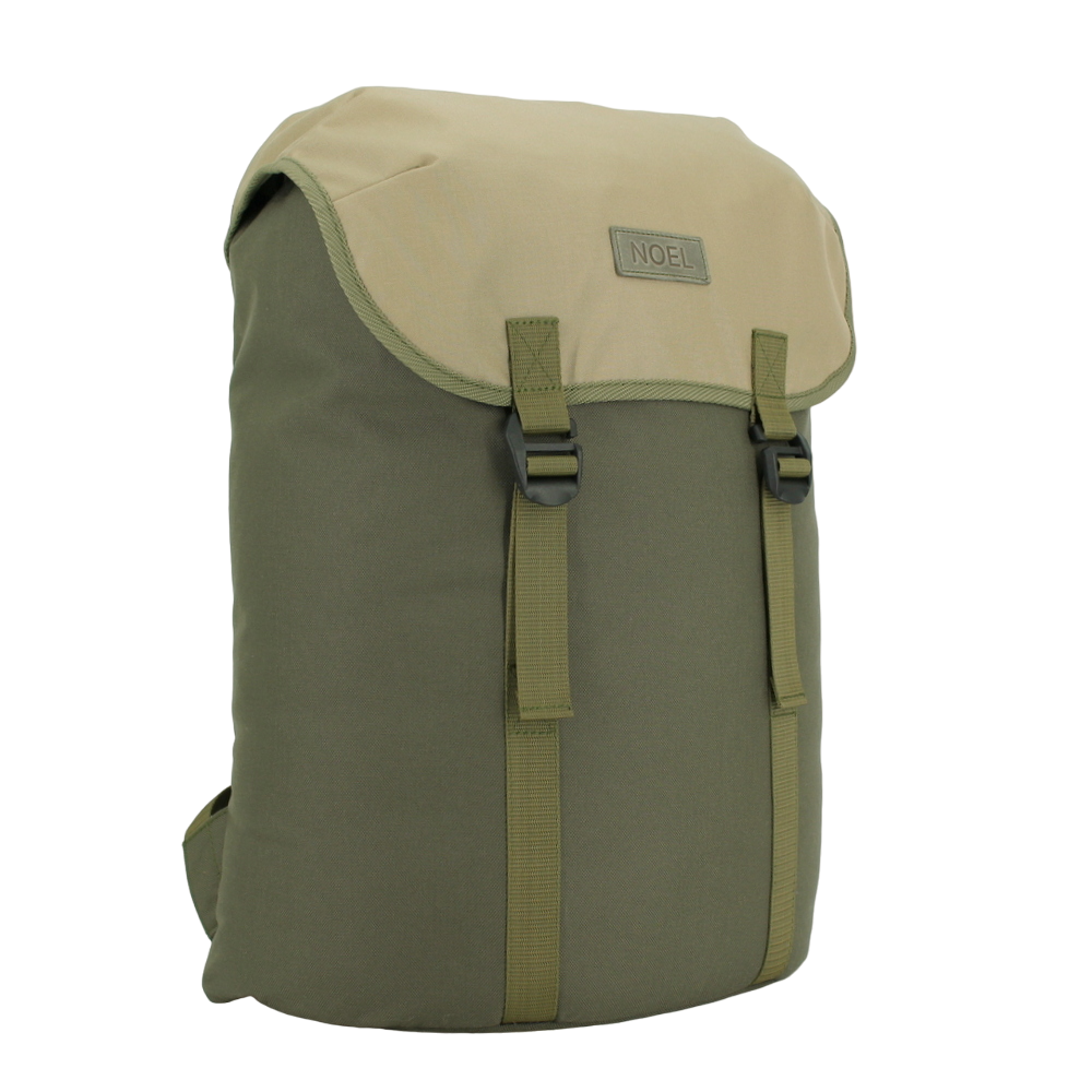 Cafe Backpack with G-hook - Khaki & Beige - Wandelaar Adventures