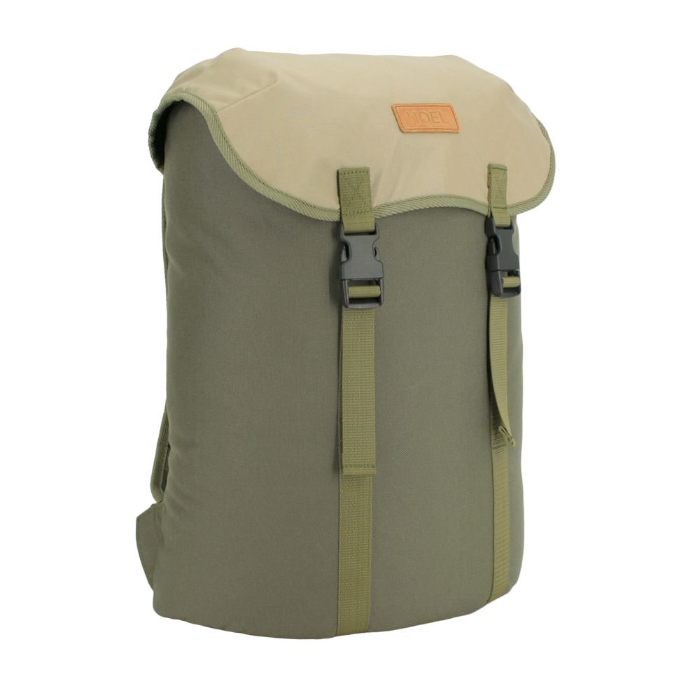 Cafe Backpack - Khaki & Beige - Wandelaar Adventures