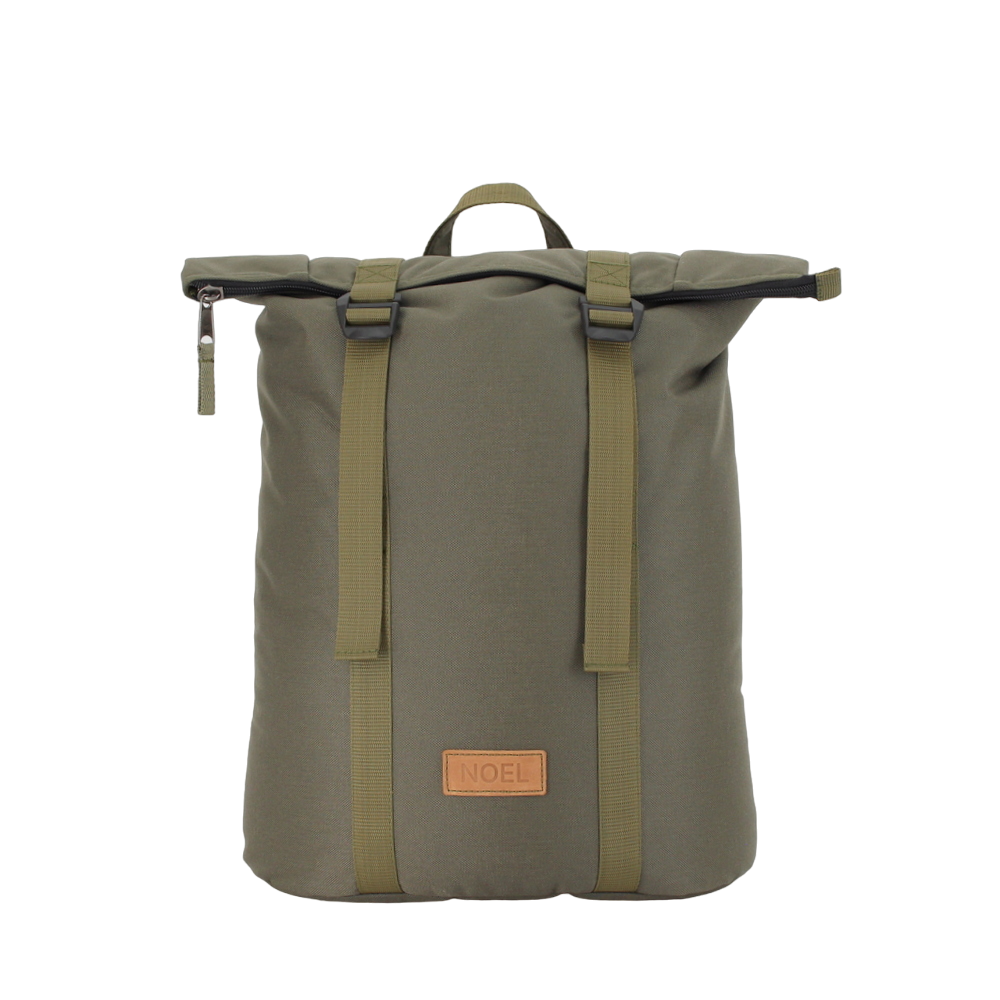 Zip Backpack with G-Hook - Khaki - Wandelaar Adventures