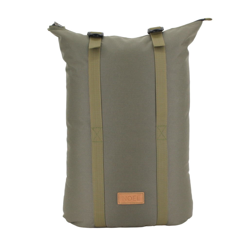 Zip Backpack with G-Hook - Khaki - Wandelaar Adventures