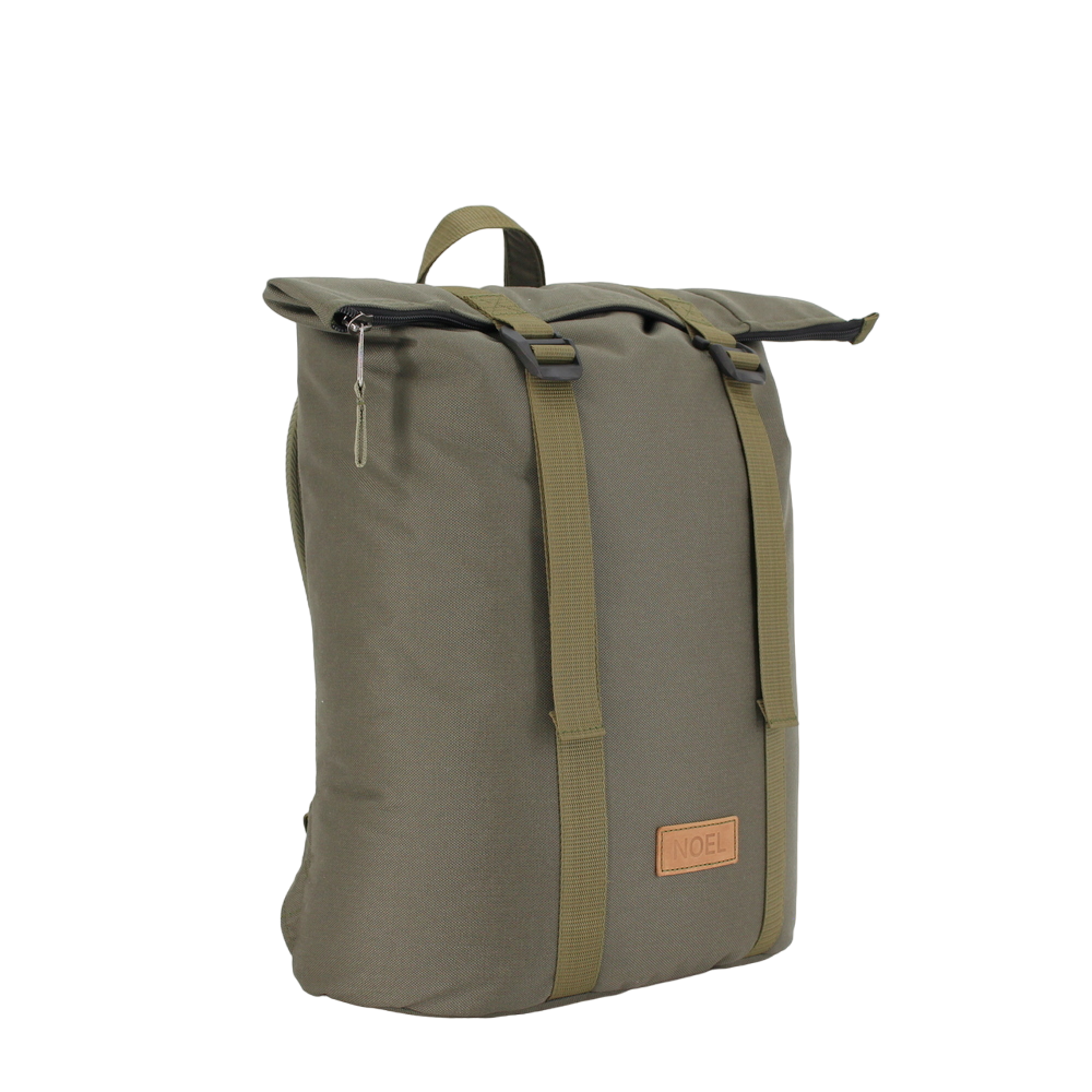 Zip Backpack with G-Hook - Khaki - Wandelaar Adventures