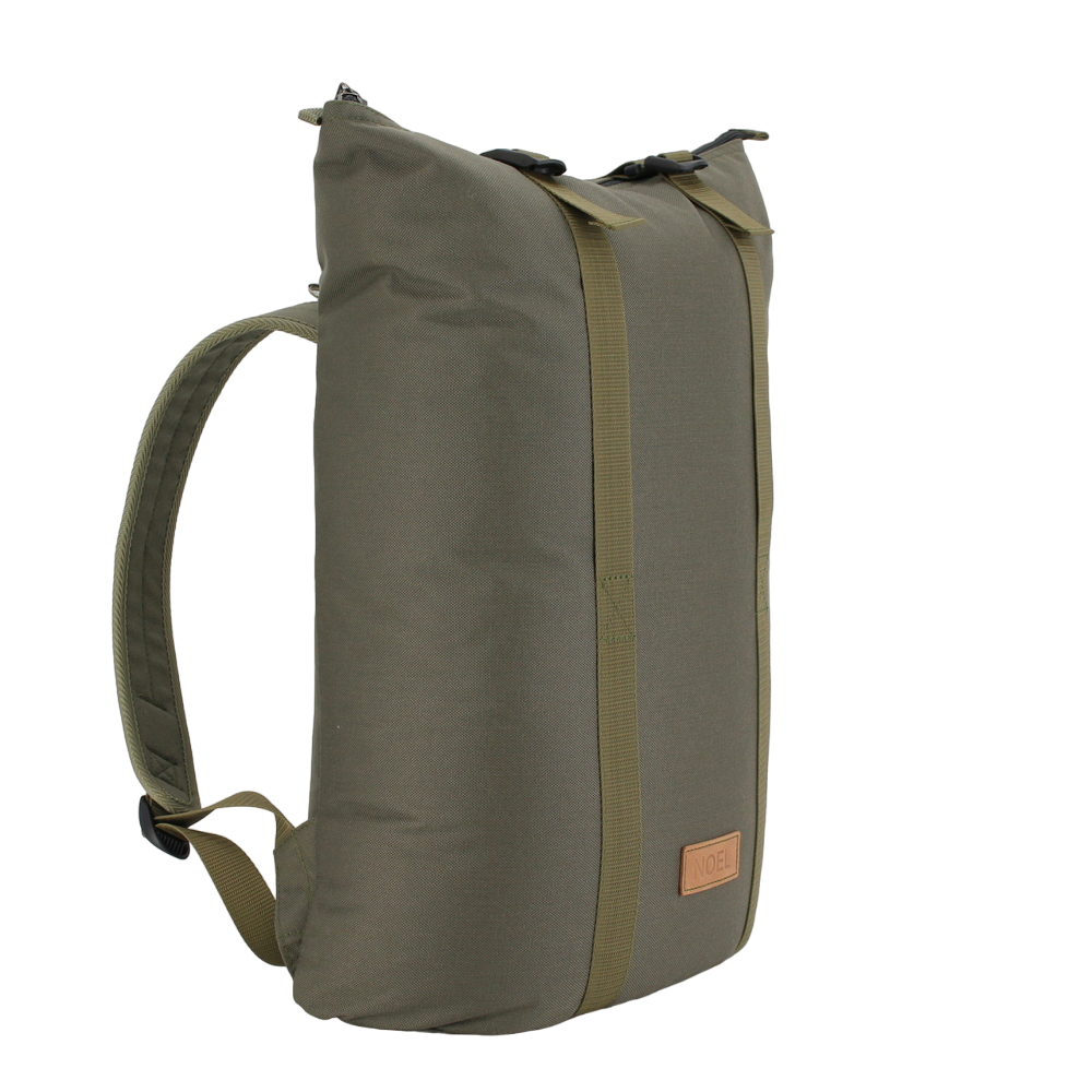 Zip Backpack with G-Hook - Khaki - Wandelaar Adventures