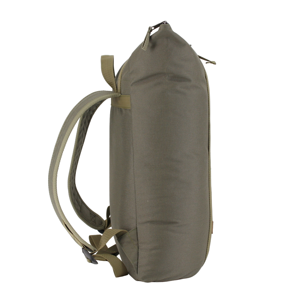 Zip Backpack with G-Hook - Khaki - Wandelaar Adventures