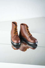 517 aka Aviator Boots - Brown - Wandelaar Adventures