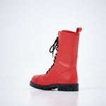 516 aka High Aviator Boots - Red - Wandelaar Adventures